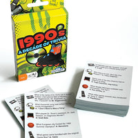 1990s - A Decade of Trivia Card Game