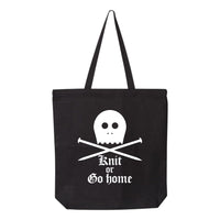 Knit or Go Home Tote Bag