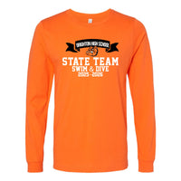 Boy's Swim & Dive State Team Premium Long Sleeve Tee