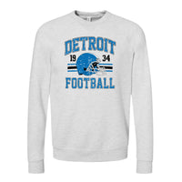 Vintage Detroit Football Premium Crewneck
