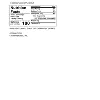 Cherry-Infused Maple Syrup