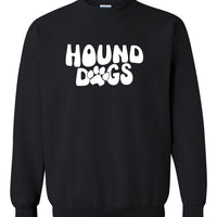 Hound Dogs Wave Basic Crewneck Sweatshirt