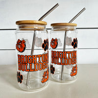 Brighton Bulldogs Glass Tumbler