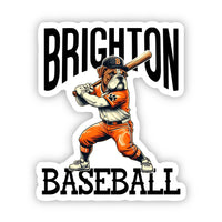 Vintage Bulldog Mascot Decals