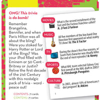 2000s - A Decade of Trivia Card Game