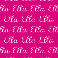 Custom Name Sherpa Blanket - 50" x 60"