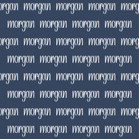 Custom Name Sherpa Blanket - 50" x 60"