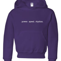 Power. Speed. Rhythm. Hoodie
