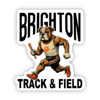 Vintage Bulldog Mascot Decals