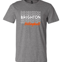 Brighton Volleyball Premium Cotton Tee - Repeat Design