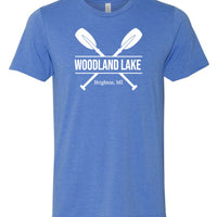 Woodland Lake Split Oars Premium Tee