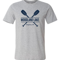 Woodland Lake Split Oars Premium Tee