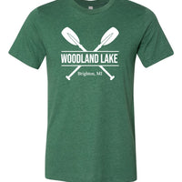 Woodland Lake Split Oars Premium Tee