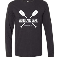 Woodland Lake Split Oars Premium L/S Tee