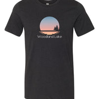 Woodland Lake Sunset Premium Tee