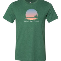 Woodland Lake Sunset Premium Tee