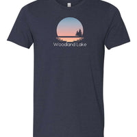 Woodland Lake Sunset Premium Tee