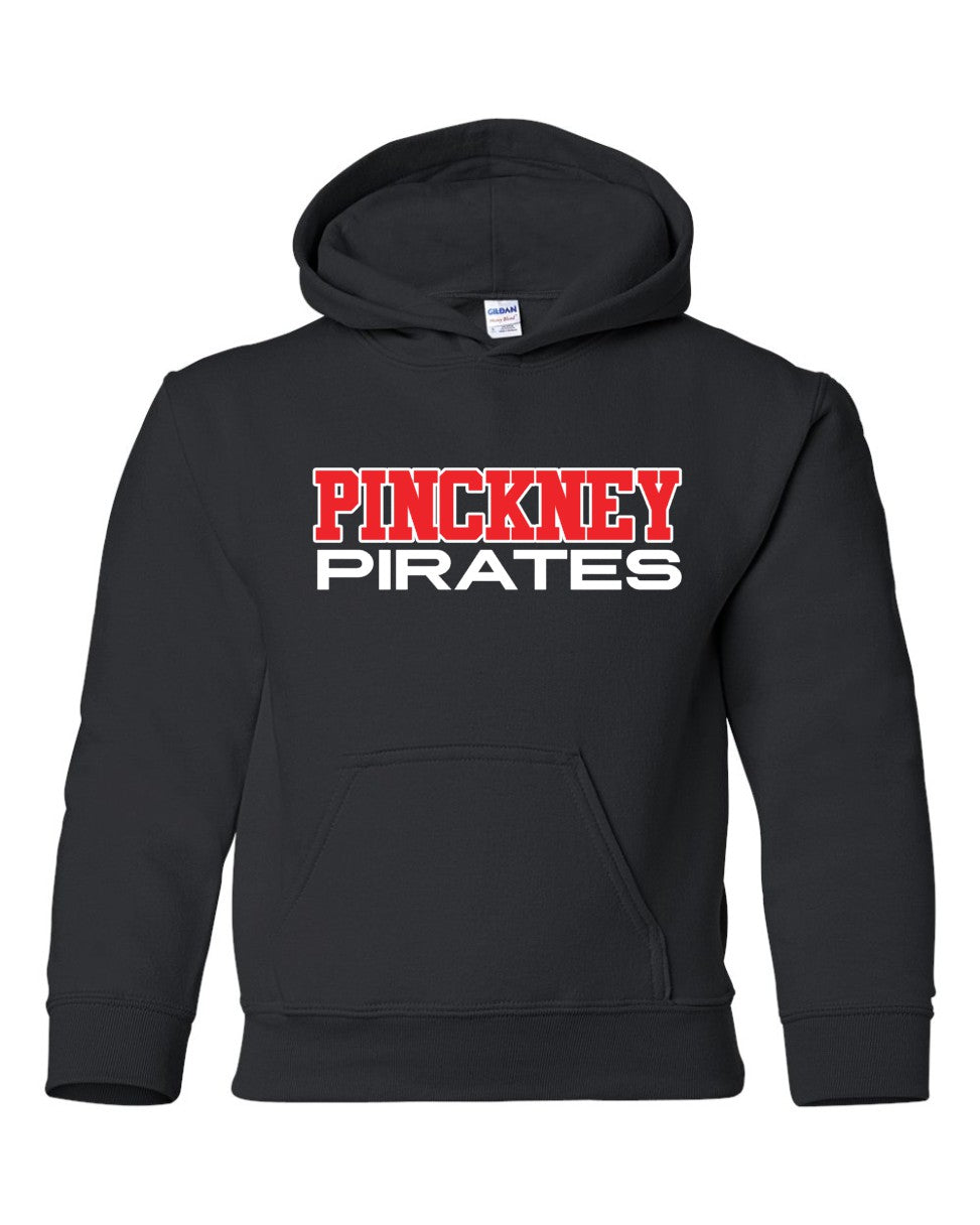 Pinckney Pirate Hoodie Ivory Vines