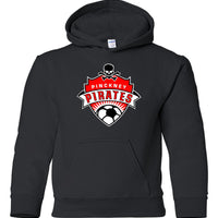 Pinckney Soccer Logo Hoodie
