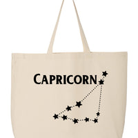 Zodiac Canvas Tote