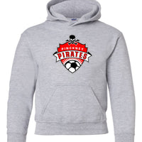 Pinckney Soccer Logo Hoodie