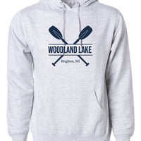 Woodland Lake Split Oars Premium Hoodie