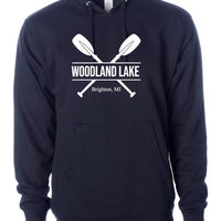 Woodland Lake Split Oars Premium Hoodie
