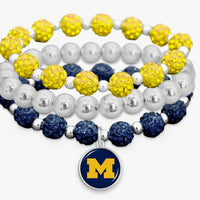 U-M Stacked Bracelet