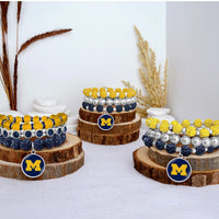 U-M Stacked Bracelet