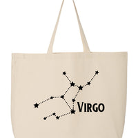 Zodiac Canvas Tote