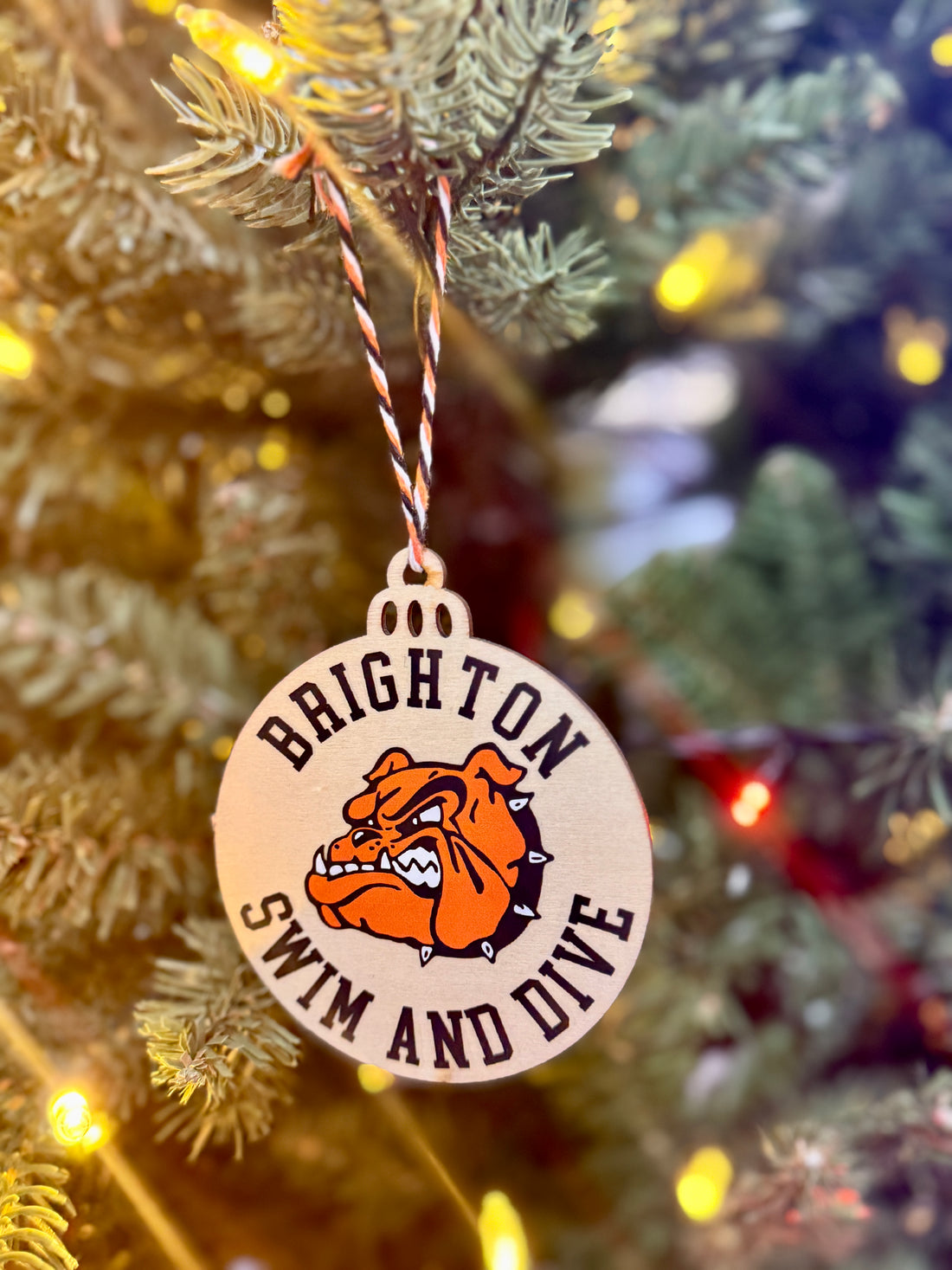 Wood Christmas Ornament