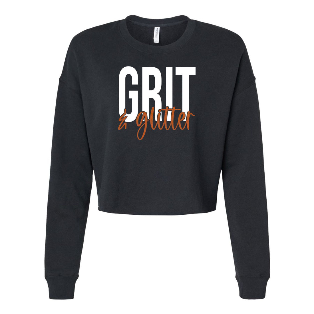 Grit & Glitter Cropped Sweatshirts - PRACTICE APPROVED