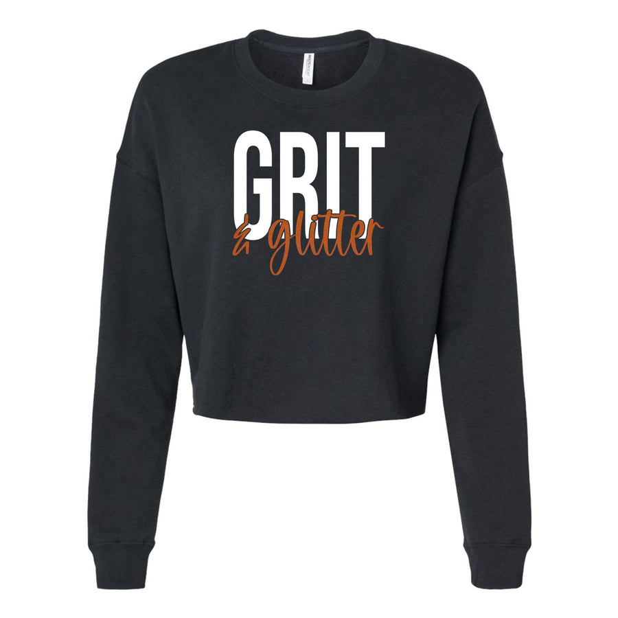 Grit & Glitter Cropped Sweatshirts - PRACTICE APPROVED