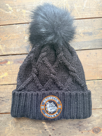 Brighton Hockey Faux Pom Beanie
