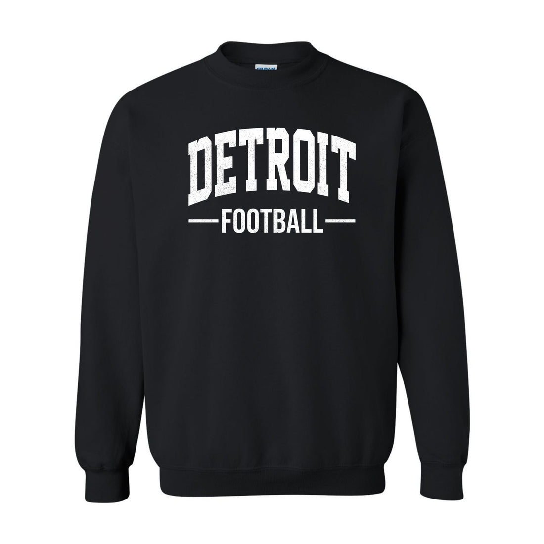 Detroit Football Basic Crewneck