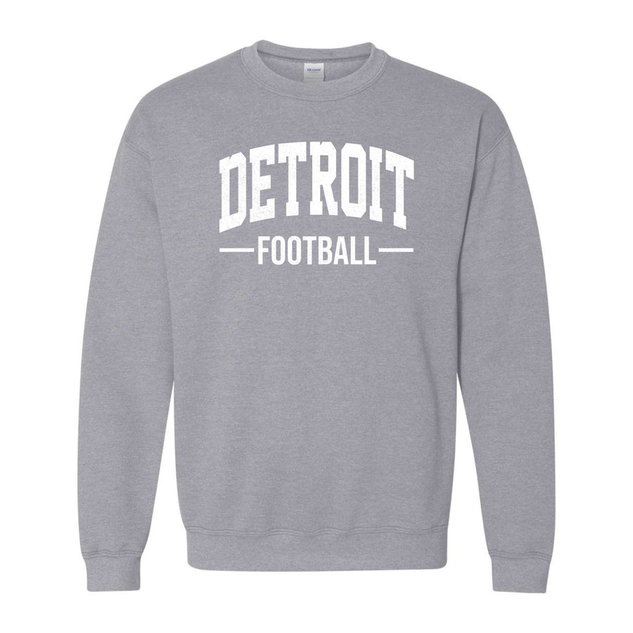 Detroit Football Basic Crewneck