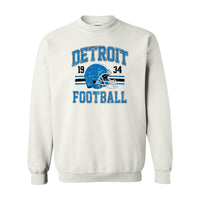 Vintage Detroit Football Basic Crewneck