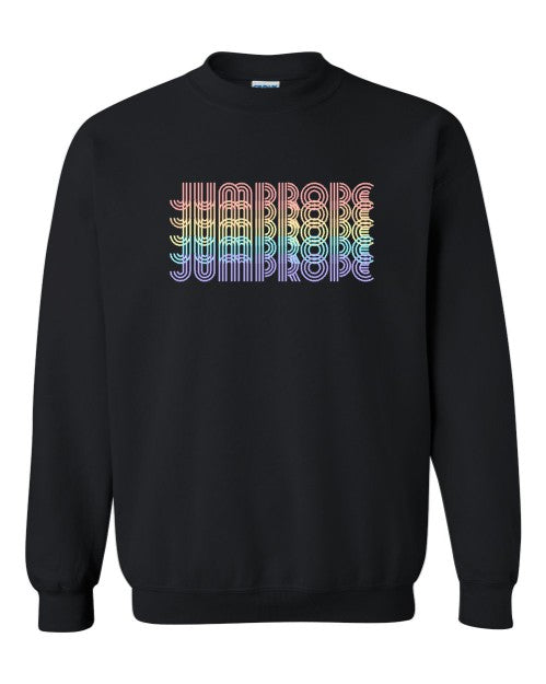 Retro Rainbow Jumprope Crewneck