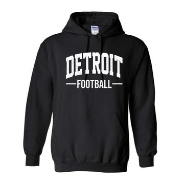 Detroit Football Basic Hoodie