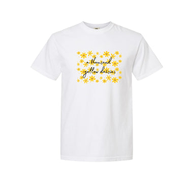 A Thousand Yellow Daisies Comfort Colors Tee