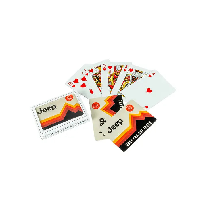 Jeep Playing Cards