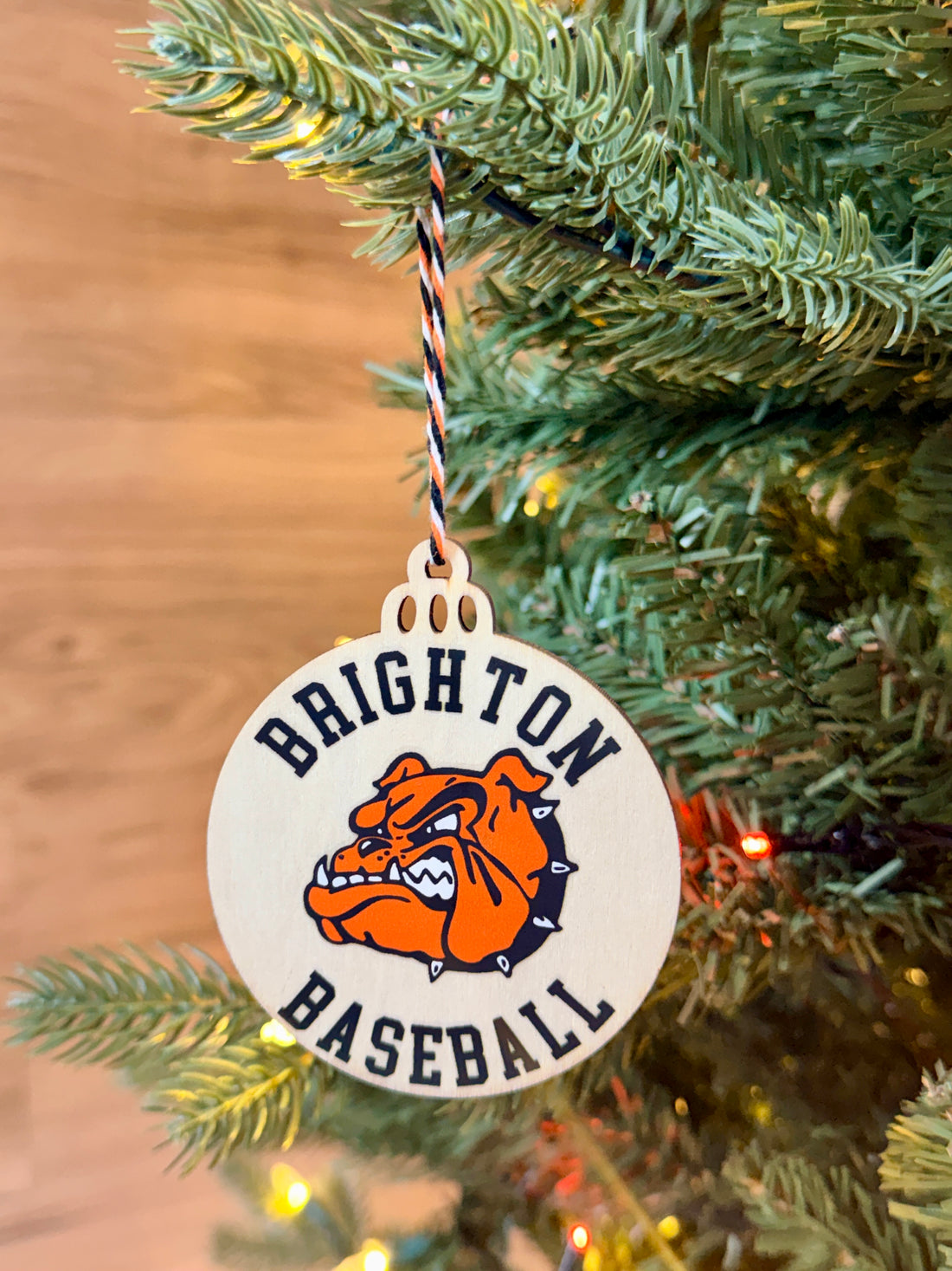 Wood Christmas Ornament