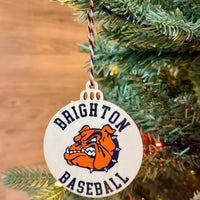 Wood Christmas Ornament