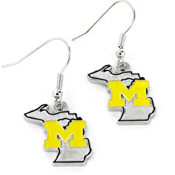 Michigan "State Design" Earrings