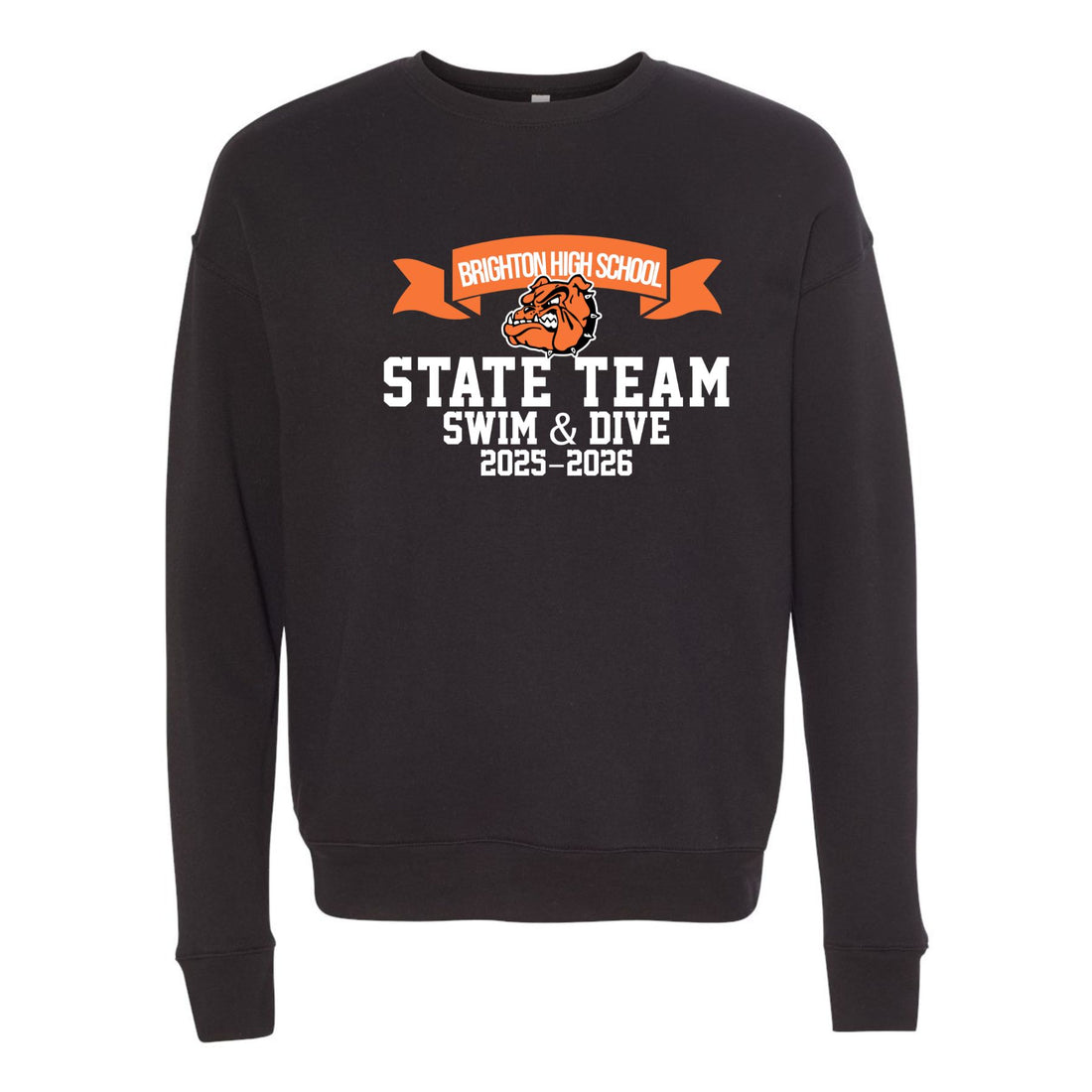 Boy's Swim & Dive State Team Comfy Cozy Crewneck