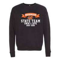Boy's Swim & Dive State Team Comfy Cozy Crewneck