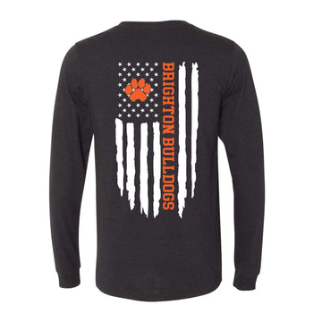 Brighton Bulldog Flag Premium Long Sleeve Tee
