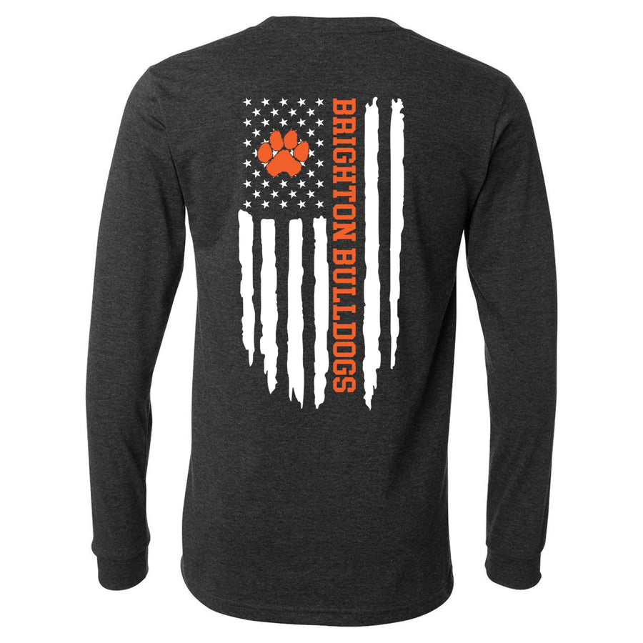Brighton Bulldog Flag Premium Long Sleeve Tee