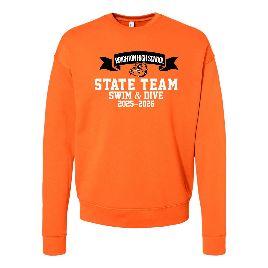 Boy's Swim & Dive State Team Comfy Cozy Crewneck