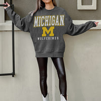 University of Michigan Premium Fleece Crewneck